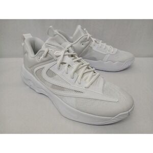 Nike Men's Giannis Immortality 3 Basketball Shoes DZ7533-102 Triple White Sz 8.5